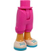 LEGO Friends Long Shorts with White shoes with Azure Soles (2246)