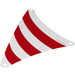 LEGO Front Sail with Red Stripes (155 x 135 mm) (19934)