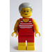 LEGO Fun at the Strand Grandma Minifiguur