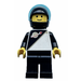 LEGO Futuron - Schwarz Minifigur