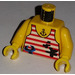 LEGO Gabarros Torso with Yellow Arms and Yellow Hands (973)