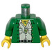 LEGO Gail Storm Torso with Green Arms and Yellow Hands (973)
