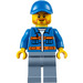 LEGO Garbage Collector Figurine