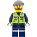 LEGO Garbage Man Grant minifiguur