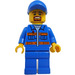 LEGO Garbage truck worker Minifigur