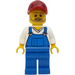 LEGO Gardener Georg im Overalls Minifigur