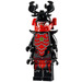 LEGO General Kozu mit Schwarz Rüstung Minifigur