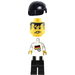 LEGO German Soccer Player 3 mit Aufkleber auf Der Rücken Minifigur