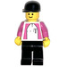 LEGO German Telekom Racing Cyclist Minifigure
