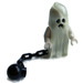 LEGO Ghost with 1x2 brick instead of legs and ball and chain Minifigure