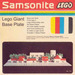 LEGO Giant Base assiette 112-3