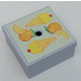 LEGO Gift Parcel mit Film Scharnier mit Oranges und Eis Cones Aufkleber (33031)
