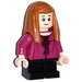 LEGO Ginny Weasley med Magenta Huvtröja Minifigur