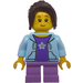 LEGO Girl Bus Passenger Figurine