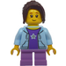 LEGO Pige Bus Passager Minifigur