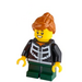 LEGO Dziewczyna z Halloween Hayride Minifigurka