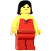 LEGO Girl dans Halter Haut Figurine