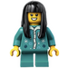 LEGO Girl in pajamas Minifigure