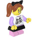 LEGO Girl - Raccoon Shirt Minifigure