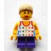 LEGO Chica, Camisa con Rainbow Estrellas Minifigura