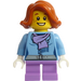 LEGO Girl Zug Passenger Minifigur