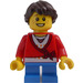 LEGO Girl with Freckles and Jumper Minifigure