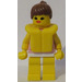 LEGO Girl avec pink shirt et Gilet de sauvetage Figurine