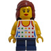 LEGO Flicka med Tanktop Minifigur