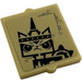 LEGO Glass for Window 1 x 2 x 2 with Angry Unikitty Sticker (35315)