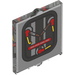 LEGO Glass for Window 1 x 2 x 2 with Flux Capacitor (35315)