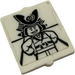 LEGO Glass for Window 1 x 2 x 2 with Ninja Minifigure Sticker (35315)