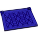 LEGO Glas for Fenster 1 x 4 x 3 Opening mit Hexagons und Diamonds Aufkleber (35318)