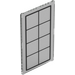LEGO Glass for Window 1 x 4 x 6 with Black Lattice (35295 / 115640)