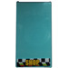 LEGO Glass for Window 1 x 4 x 6 with 'SHOP' on Checkered Background Sticker (35295)