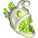 LEGO Im Dunkeln leuchtendes dichtes Weiß Anglerfish mit Lime Zähne (67471)