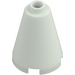 LEGO Im Dunkeln leuchtendes dichtes Weiß Kegel 2 x 2 x 2 (Offene Noppe) (3942 / 14918)