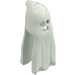 LEGO Glow in the Dark Solid White Ghost Shroud with Open Mouth (10173)