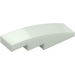 LEGO Glow in the Dark Solid White Slope 1 x 4 Curved (11153 / 61678)