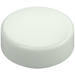 LEGO Glow in the Dark Solid White Tile 1 x 1 Round (98138)