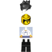 LEGO Goalie mit Aufkleber Minifigur