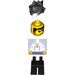 LEGO Goalie met Sticker Minifiguur