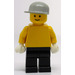 LEGO Goalkeeper con Plano Amarillo Torso y Blanco Gloves Minifigura