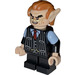 LEGO Goblin с Pinstripe Жилетка и Тъмно оранжево коса Минифигурка