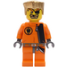LEGO Gold Tooth with Hair Minifigure