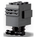 LEGO Gonk Droid (Dark Stone Grau) mit Schwarz Feet Minifigur