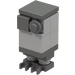 LEGO Gonk Droid (Medium Stone Grå) med Dark Stone Grå Feet Minifigur