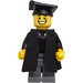 LEGO Graduate Minifigur