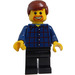 LEGO Grand Carousel Male with Plaid Shirt Minifigure