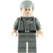 LEGO Grand Moff Tarkin met Grijs Uniform en Zacht Haar Minifiguur