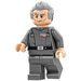 LEGO Grand Moff Tarkin med Grå Uniform og Fejet tilbage Hår Minifigur